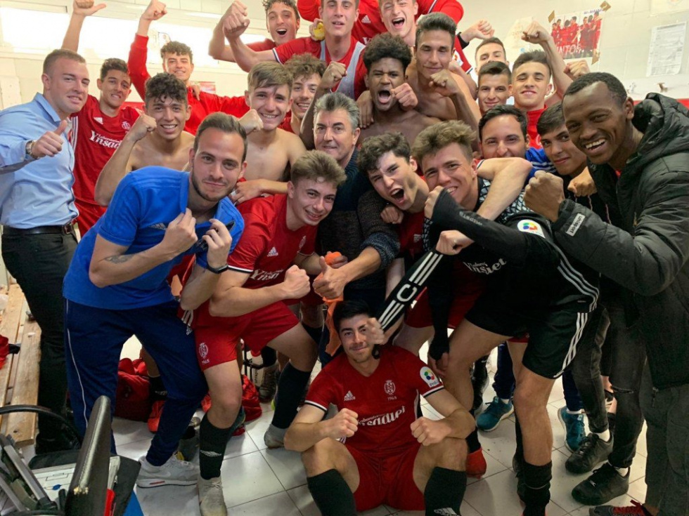 Equipo juvenil del Atlético de Pinto.