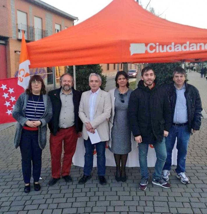 Miembros de Ciudadanos de San Martín de la Vega y Pinto.
