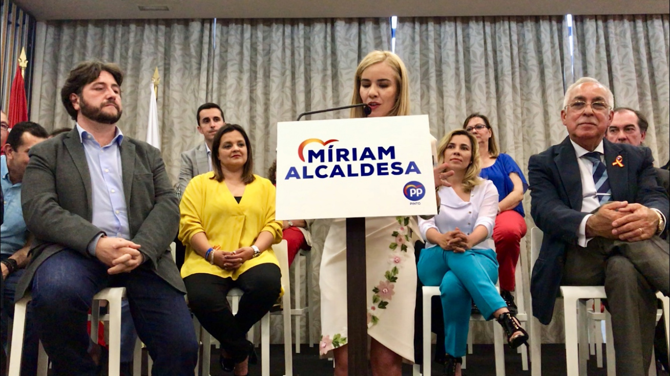 Miriam Rabaneda, candidata del PP de Pinto.