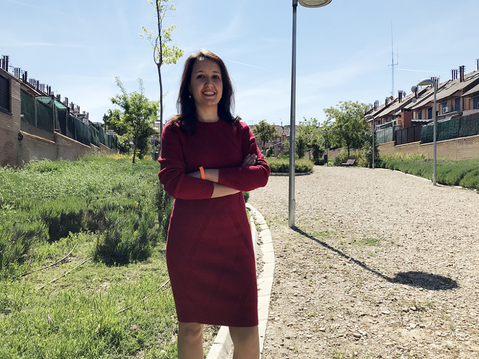 Nadia Belaradj, candidata a la alcaldía de Pinto por Ciudadanos