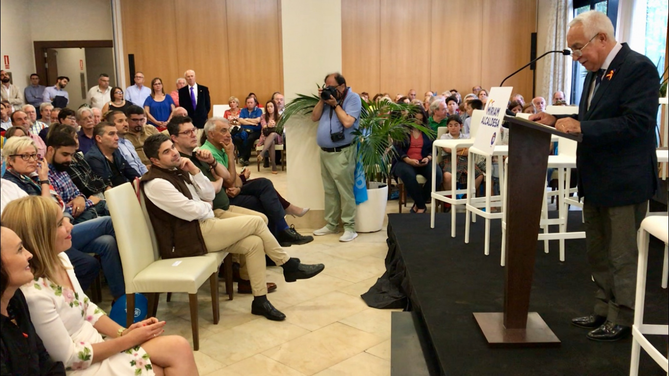 Julio López Madera durante su intervención.