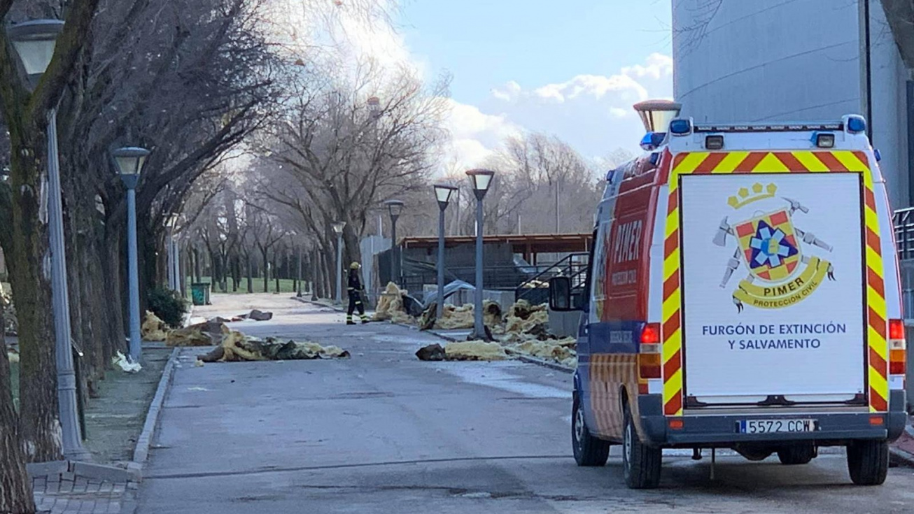 Restos de los desperfectos tras la tormenta | Imagen: Garikoitz Gabikagogeaskoa.