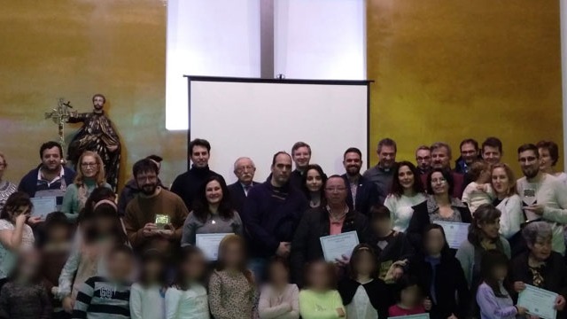 Participantes de la gala.