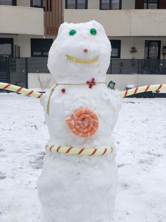 Muñeco de nieve de Grand Tenería.