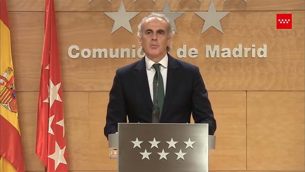 Enrique Ruiz Escudero, consejero de Sanidad.