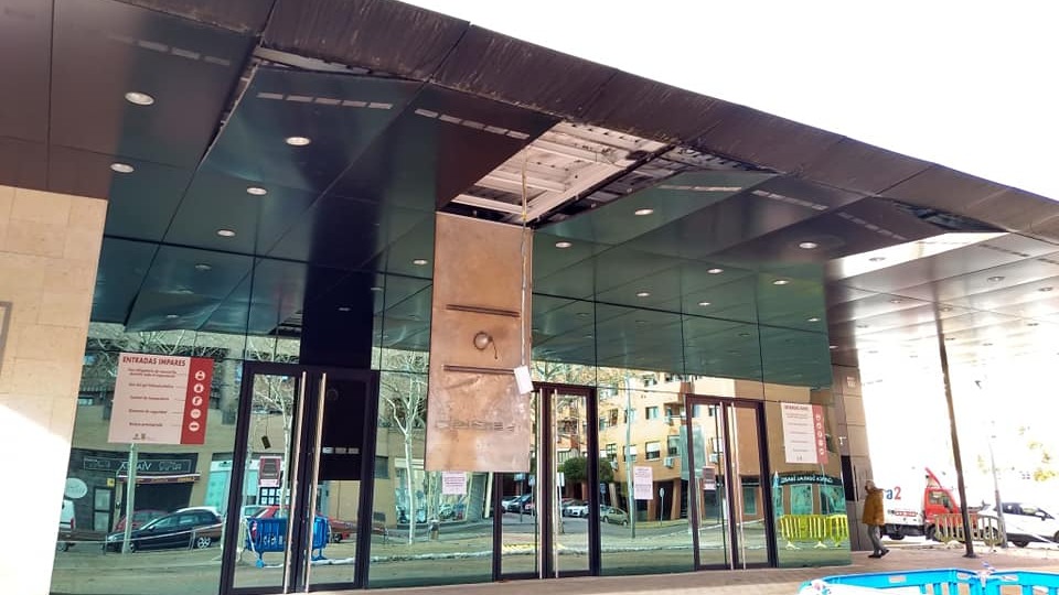 Estado del teatro Francisco Rabal | Img: Somos Pinto.