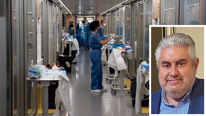 Pedro evoluciona positivamente tras 50 d&iacute;as infresado por covid. | Foto de archivo.