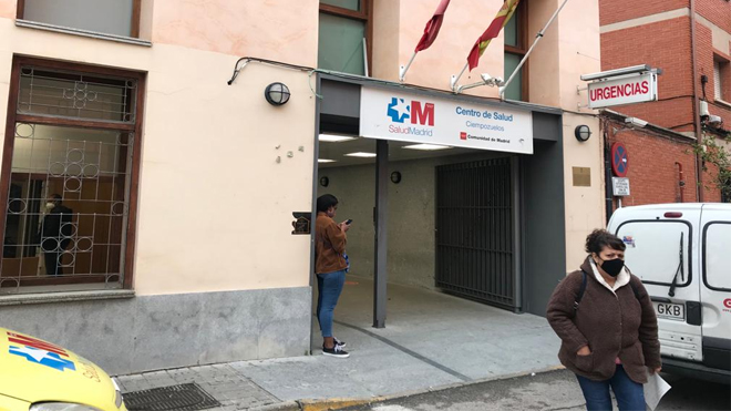 Centro de salud de Ciempozuelos.