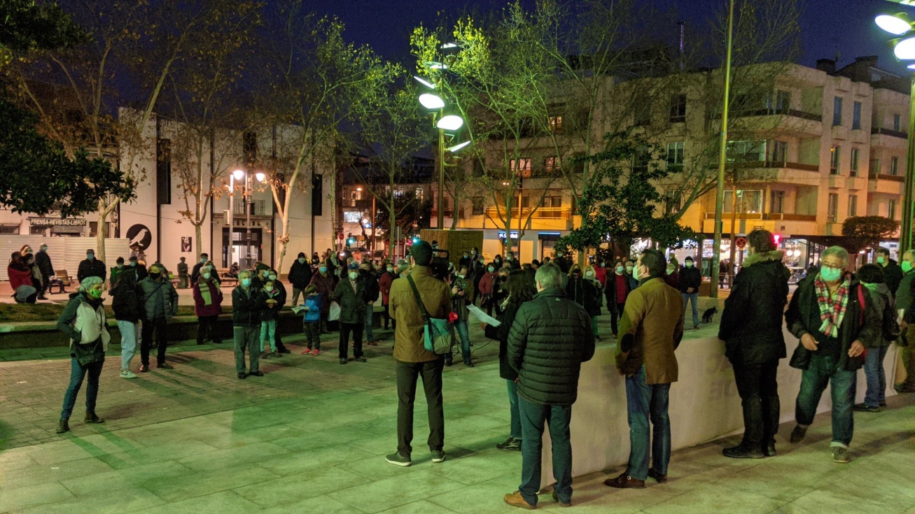 Concentración por el cierre del vertedero de Pinto | Img: @Leganemos.