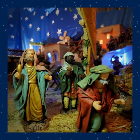 Belén de la familia del Campo Soguero | Img: Diócesis de Getafe.