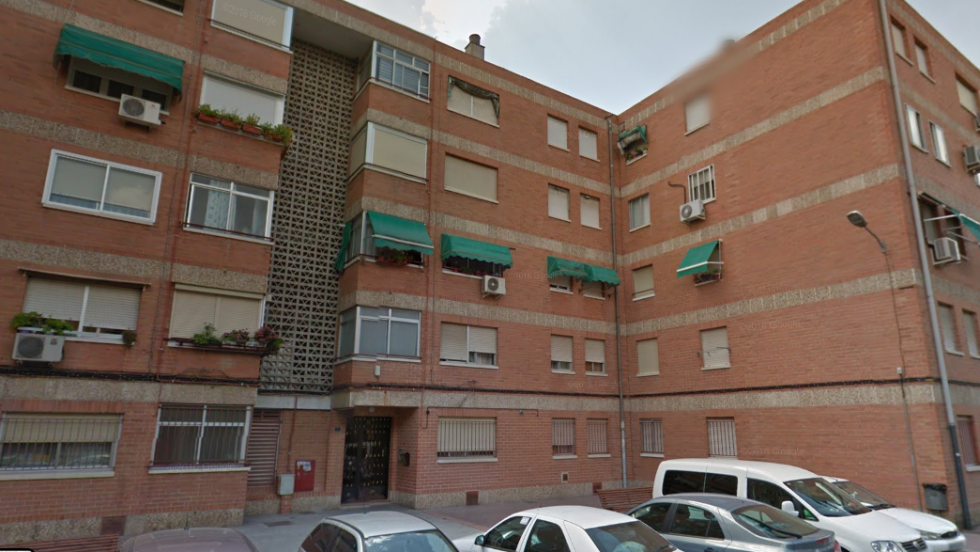 Calle Goya en Valdemoro.