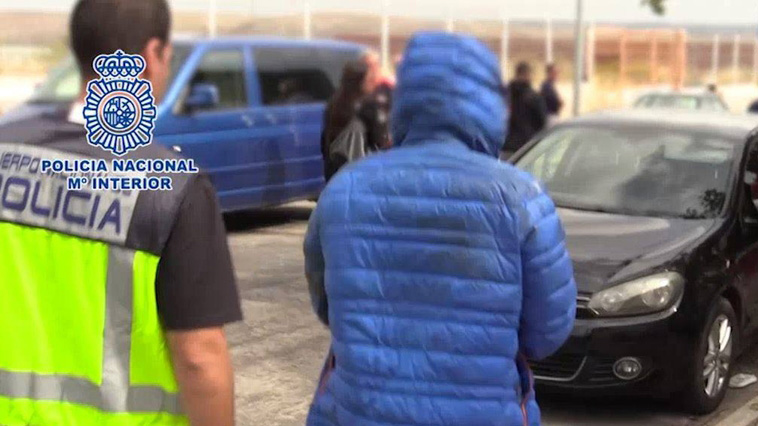 Uno de los ladrones detenidos en Ciempozuelos.