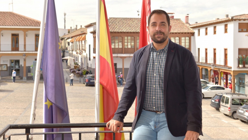 Sergio Parra, alcalde de Valdemoro, en la entrevista concedida a ZIGZAG en 2021.