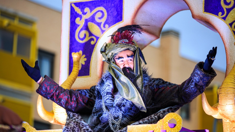 Cabalgata de Reyes de Pinto de 2022.