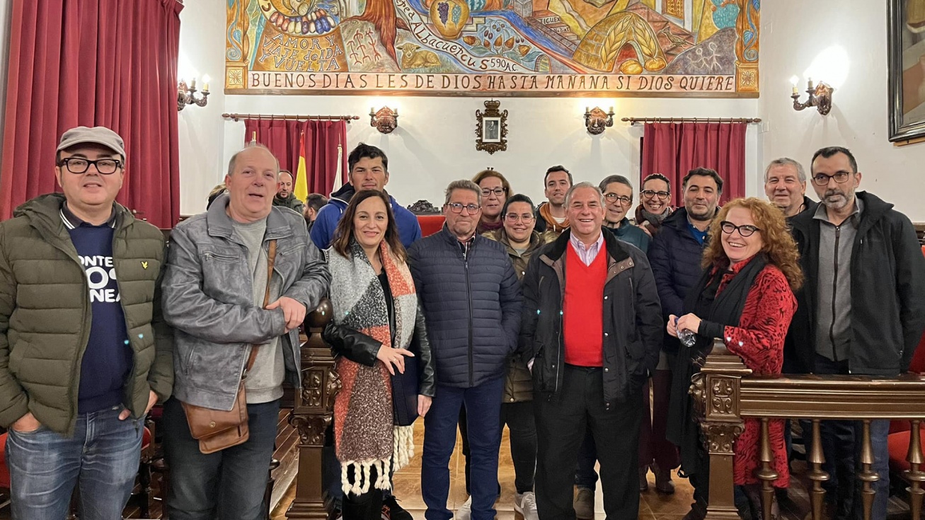 Acto institucional de agradecimiento a los vecinos de Pinto | Grupo de Trabajadores Ayuntamiento de Alburquerque