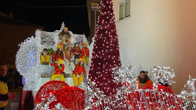 Cabalgata de Reyes en Ciempozuelos 2023.