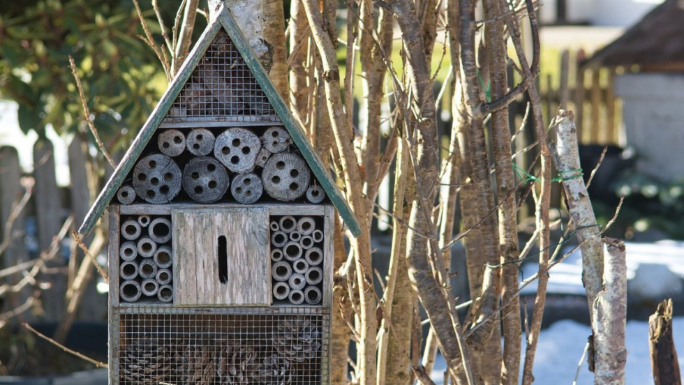 El Ayuntamiento de San Martín de la Vega crea 'hoteles' para insectos