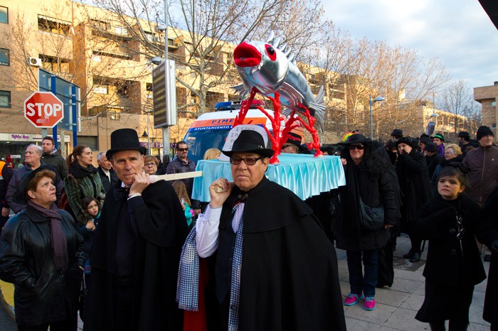 Entierro de la sardina en Pinto.