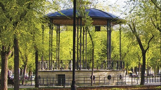 Templete del parque Egido.