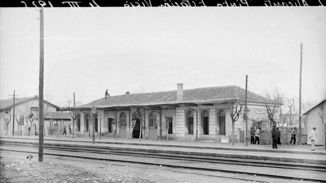 Estación de tren de Pinto.