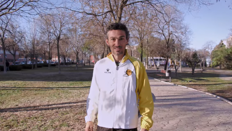 Jesús España, atleta valdemoreño, ha colaborado con la iniciativa "Yo voy al teatro".