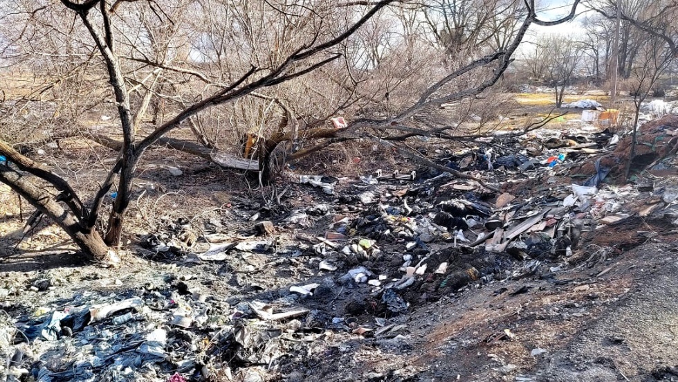 Vertido incendiado | Ecologistas en Acción Pinto