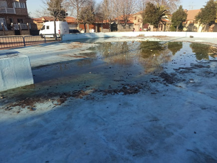 Fuente del Parque Juan de la Encina de Ciempozuelos.