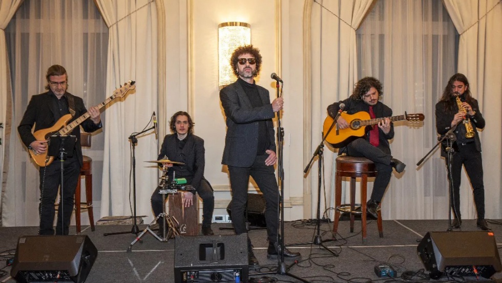 El grupo de m&uacute;sica tradicional napolitana Tot&ograve; e Tot&oacute;, que actuar&aacute; el 23 de febrero en Ciempozuelos.