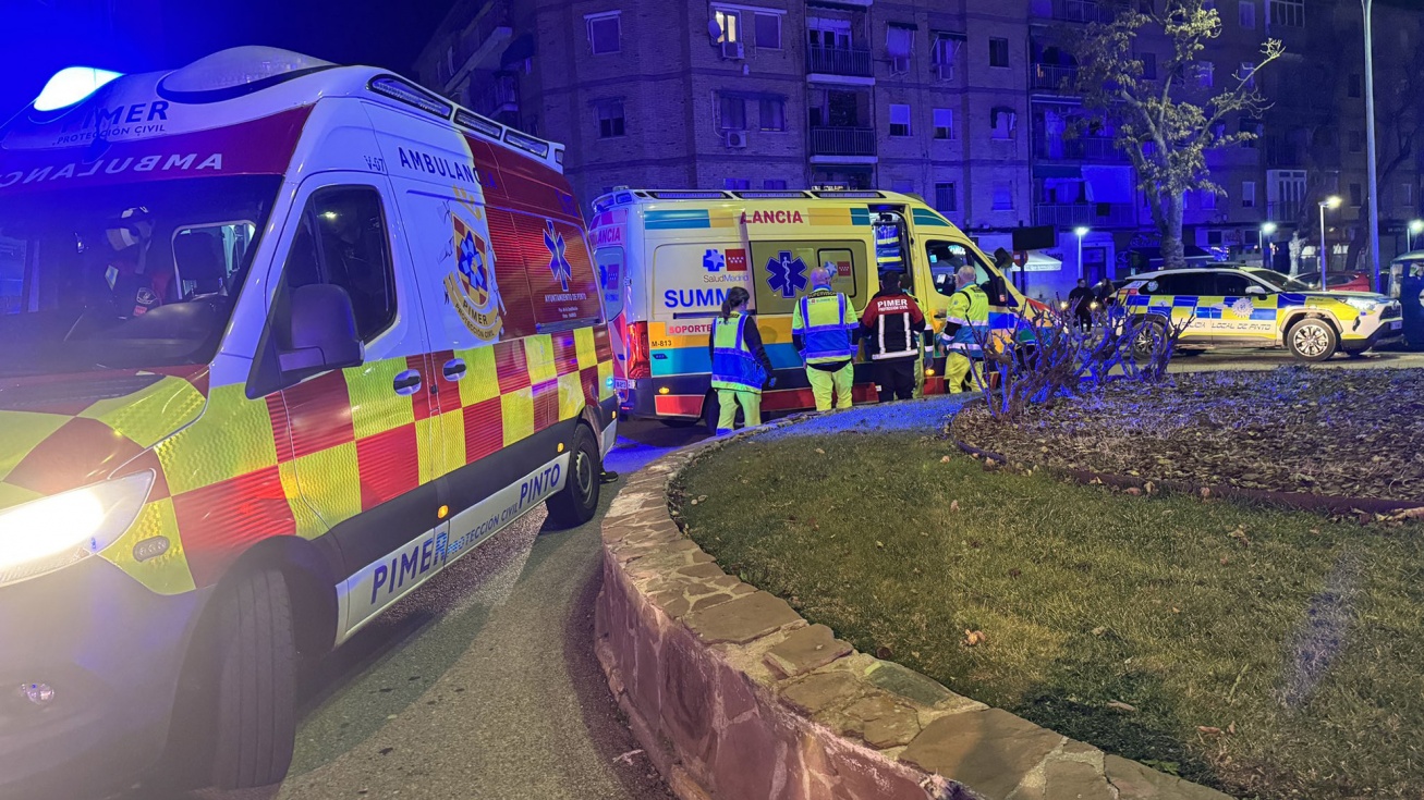 Servicios de emergencias en el lugar del accidente | 112 Madrid
