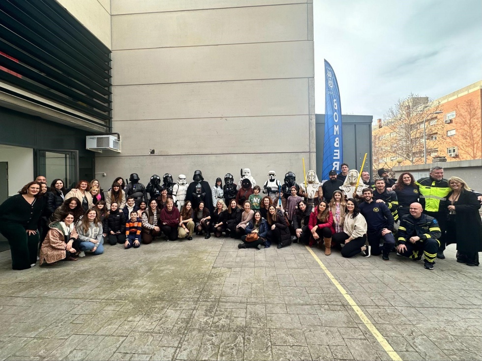Voluntarios y organizadores del VII Festival Solidario de Mirasur.