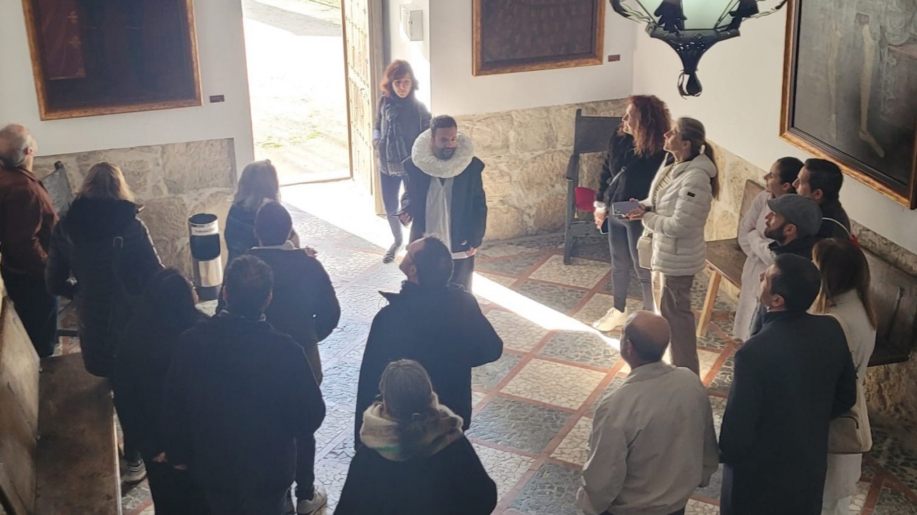 Una de las visitas a la Torre de Éboli.
