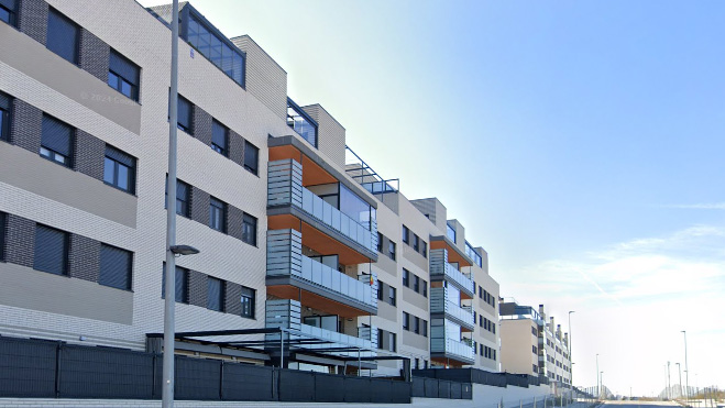 Viviendas de la calle Alarcón de Valdemoro | Google Street View