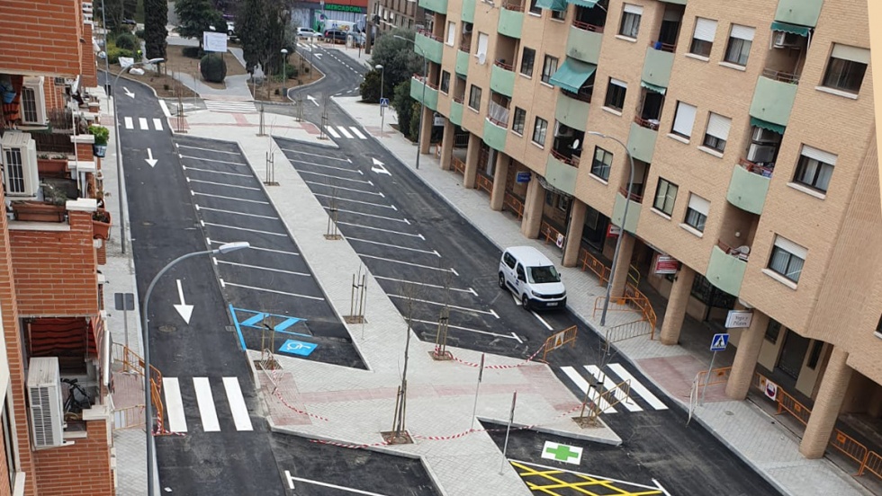 La nueva calle Nicaragua.
