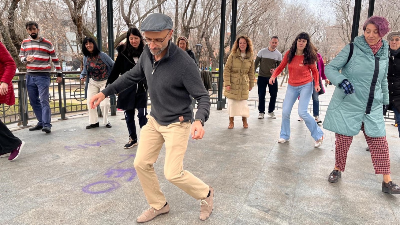 Última clase abierta de MAD for Swing en Pinto.