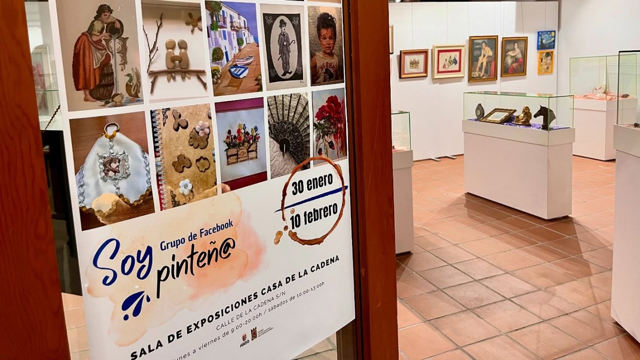 Exposición del grupo de Facebook 'Soy Pinteñ@'.