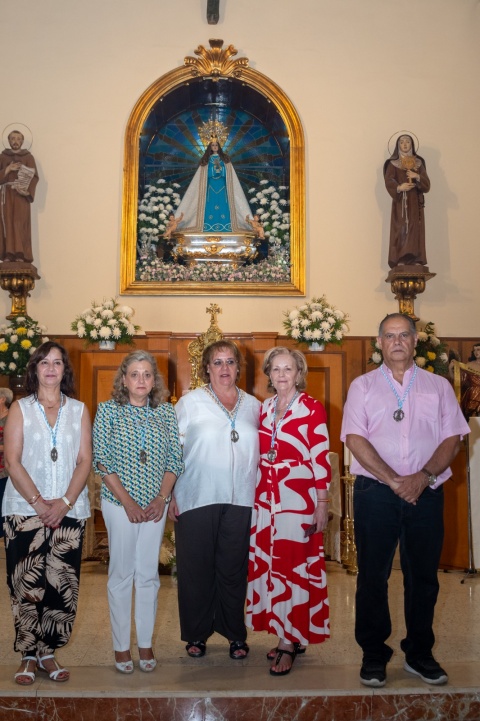 Primera imposición de medallas. Fotografía de Francisco Javier Lozano.