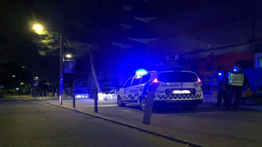 La Polic&iacute;a Local de Valdemoro, durante una intervenci&oacute;n.