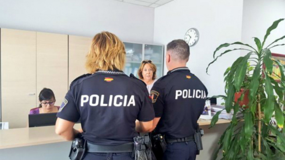 Polic&iacute;a Local de San Mart&iacute;n de la Vega durante el desarrollo del Programa Vacaciones Seguras.