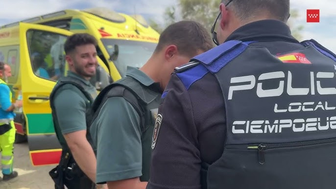 Polic&iacute;a Local y Guardia Civil, durante una intervenci&oacute;n.