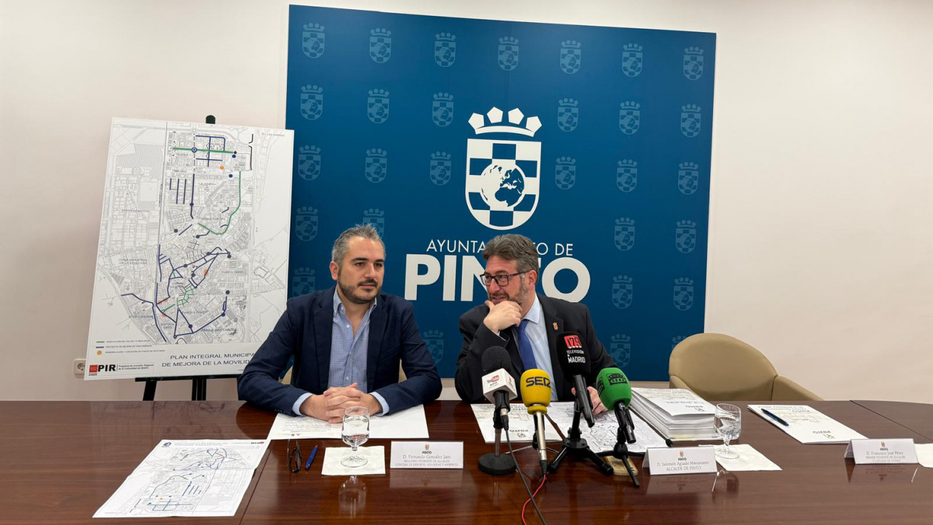 El destino del PIR de Pinto: más de 7 millones de euros en mejoras de movilidad y deporte