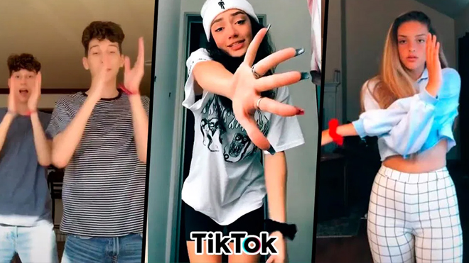 Coreogragfías de TikTok.