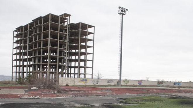 El 'esqueleto' de Ciempozuelos. Imagen de ABC.