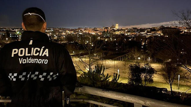 Policía de Valdemoro. | Foto: Policía de Valdemoro.