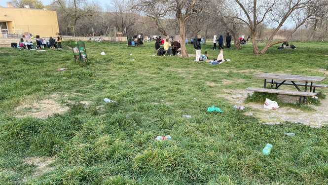 El parque Bolitas del Air&oacute;n este s&aacute;bado.