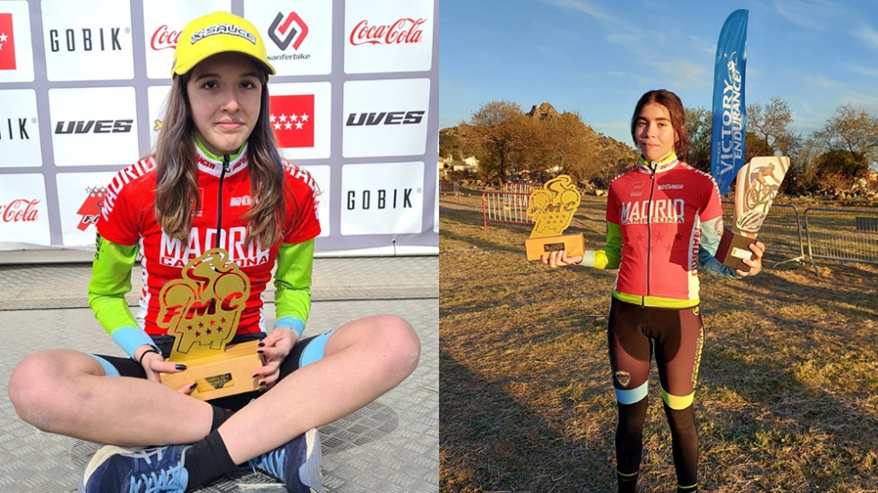 Lorena Molero y Alba Pérez con sus trofeos | Ayuntamiento de CIempozuelos