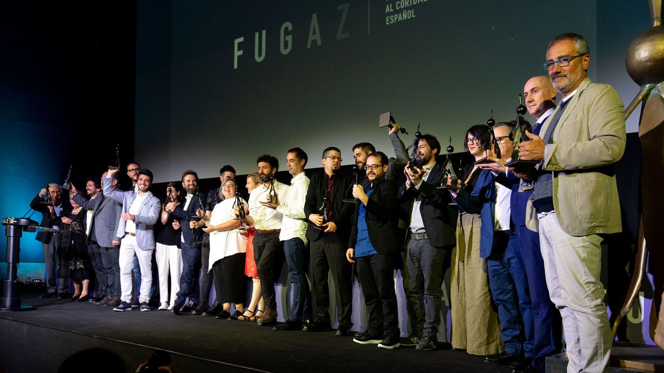 Todos los galardonados en los Premios Fugaz 2018.