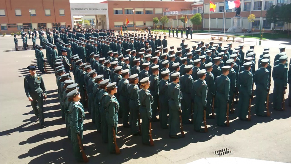Guardia Civil en Valdemoro.