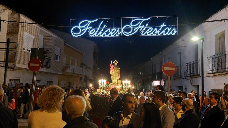 Procesión de San Marcos en 2022.