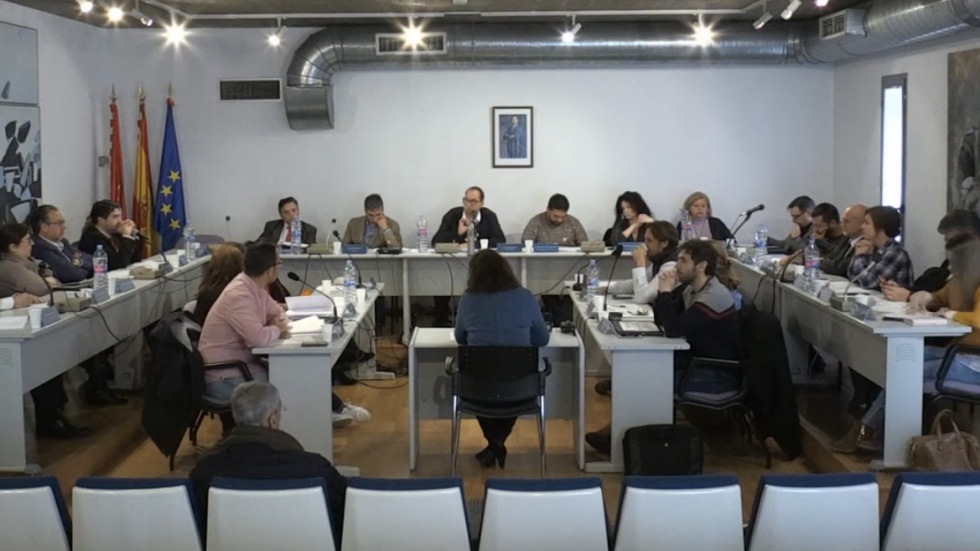 Pleno extraordinario celebrado en Valdemoro el 13 de abril de 2018.