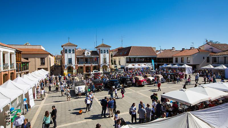 "Comercio sobre ruedas", jornada celebrada en 2019 en Pinto.
